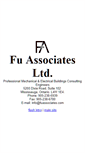 Mobile Screenshot of fuassociates.com